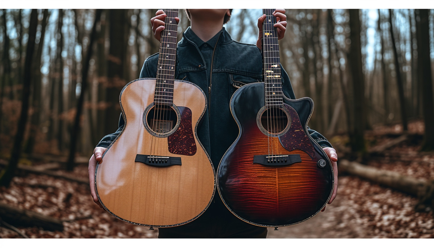 Comment choisir entre une guitare acoustique et électro-acoustique : Guide complet pour les débutants